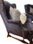 Newly Upholstered Kravetcouture & Houles Wingback Chair Set of 2 For Sale In Saint Louis - Image 6 of 6