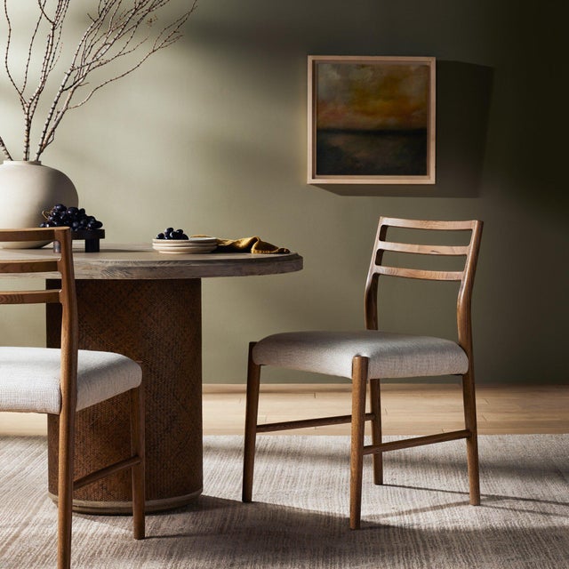 Four Hands Glenmore Dining Chair - Essence Natural, Smoked Oak For Sale - Image 4 of 12