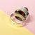 Silver Silver and Amber Ring by Niels Erik From, 1960s For Sale - Image 8 of 9