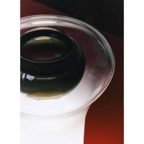 Modern Saffo Table Lamp in Mouth-Blown Glass by Angelo Mangiarotti For Sale - Image 4 of 14