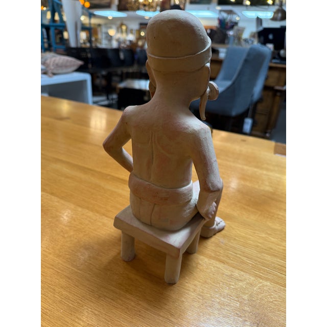 Antique Veracruz Terracotta Sculpture 600-900 A. D. For Sale - Image 10 of 12