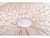 Wood Contemporary MacKenzie-Childs Whimsical Tufted Silk & Cotton Tuffet Ottoman For Sale - Image 7 of 11