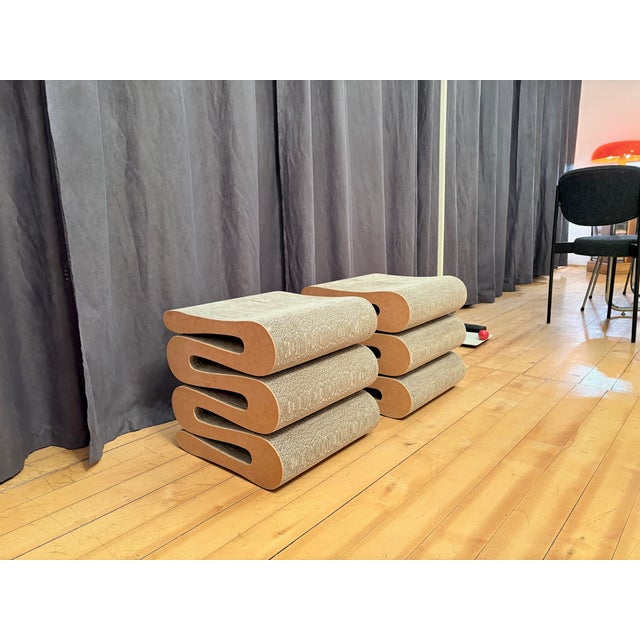 Wiggle Stools by Frank Gehry for Vitra, 1990s, Set of 2 For Sale - Image 10 of 17