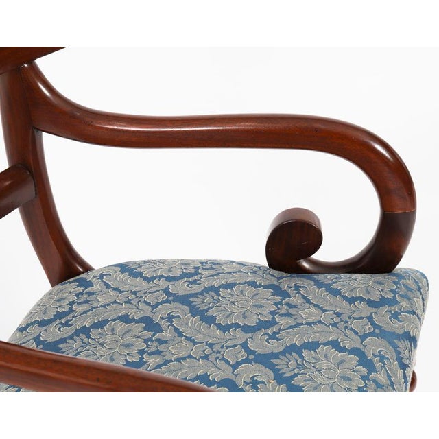 19th Century Antique 19th Century English William IV Barback Dining Chairs, Set of 8 For Sale - Image 5 of 16
