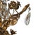 1950s–1960s Marbro Gilt Tole and Crystal Floral Vine Table Lamp For Sale In San Francisco - Image 6 of 10