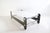 Black and White Coffee Table in Lacquered Wood and Chrome, Italy, 1970s For Sale - Image 6 of 9