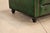 Chesterfield Style Pair of Green Leather Club Chairs For Sale - Image 9 of 16