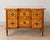 French 18th Century German Louis XVI Period Cherrywood Parquetry Commode, Circa 1780 For Sale - Image 3 of 8