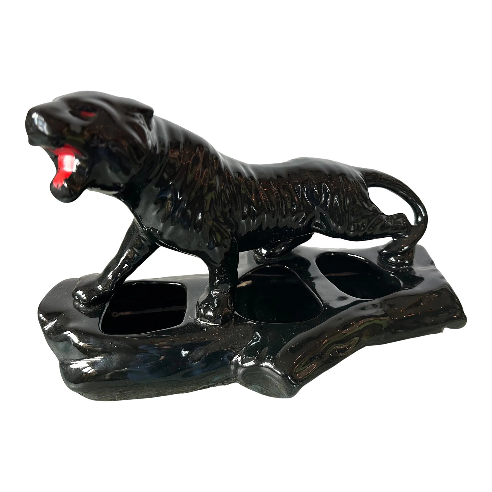Vintage黒豹(BLACK PANTHER）ブロンズ　オブジェ Vintage黒豹(BLACK PANTHER）ブロンズ オブジェ