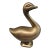 Vintage Sold Brass Duck Figurine For Sale