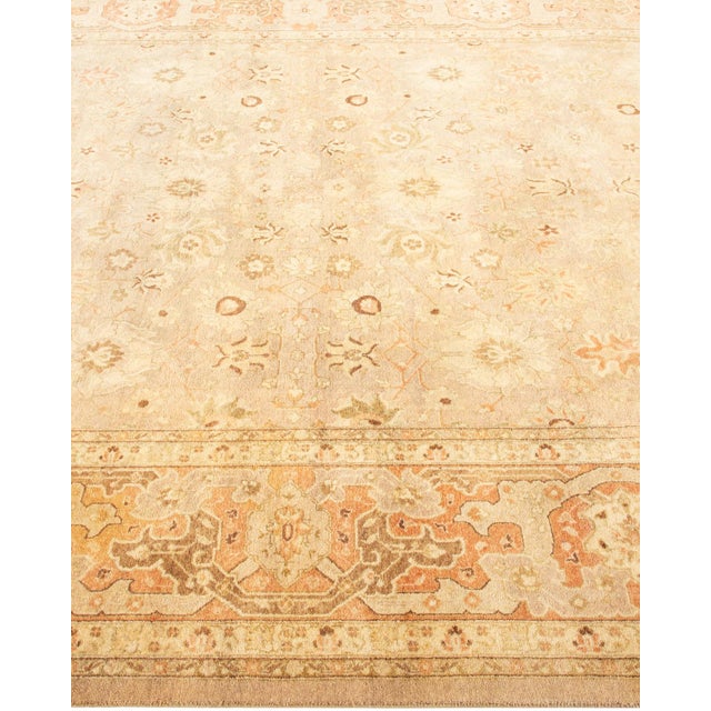 Solo Rugs Mogul, One-of-a-Kind Hand-Knotted Area Rug - Light Gray, 6' 2" x 9' 4" For Sale - Image 4 of 8