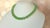 Early 21st Century Australian Chrysoprase Beaded Necklace With Sterling Silver Chrysoprase Clasp For Sale - Image 5 of 12