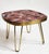 Mid-Century Modern Mosaic and Brass Side Table with Hair Pin Legs by Ilse Möbel, 1950s For Sale - Image 9 of 13