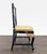 Chinoiserie Custom Chinoiserie Black Lacquer Dining Chair For Sale - Image 3 of 9
