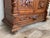Antique French Carved Oak Vitrine Cabinet Bookcase Barley Twist Renaissance For Sale - Image 12 of 18