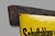 Paint Vintage German Yellow Enamel Sign, 1900 For Sale - Image 7 of 11