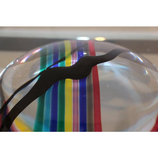 Glass Livio Seguso for Oggetti Colorful Glass Sculpture For Sale - Image 7 of 9