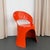 Mid-Century Modern 1960s Orange Fiberglass Chair by Nanna Ditzel for Domus Danica For Sale - Image 3 of 8
