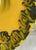 Large Vintage Studio Art Glass – Yellow & Cobalt Sculptural Decor, 13” For Sale - Image 9 of 12