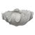 Coastal Nautical White Ceramic Clamshell Serving Bowl For Sale