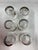 Metal 1960s Golden Eagle High Ball Glasses Set of 6 For Sale - Image 7 of 7