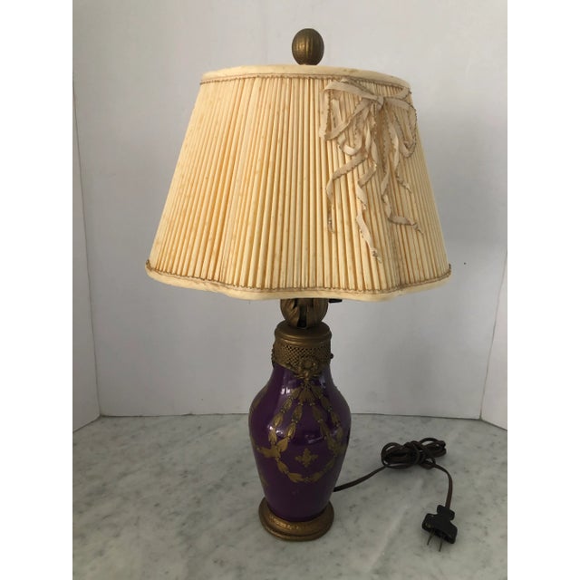1920s French Antique Table Lamp For Sale - Image 12 of 12