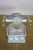 Silver Antique Tantalus Bar Liquor Decanter Set w/ 6 Shot Glasses & Locking Case 12" For Sale - Image 8 of 18