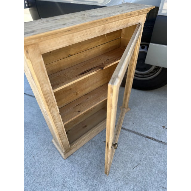 Vintage Pine Hanging Shelf For Sale - Image 4 of 8