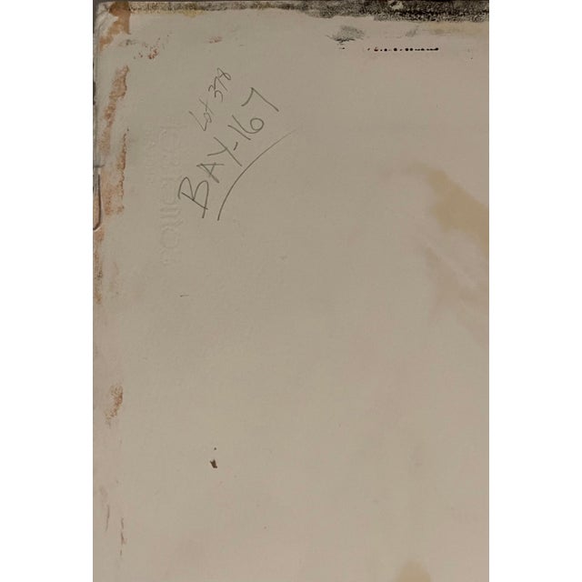 Tom Lieber, Large Abstract Expressionist Color Monotype Oil Painting Tom Lieber Mixed Media, 1987 For Sale - Image 9 of 11