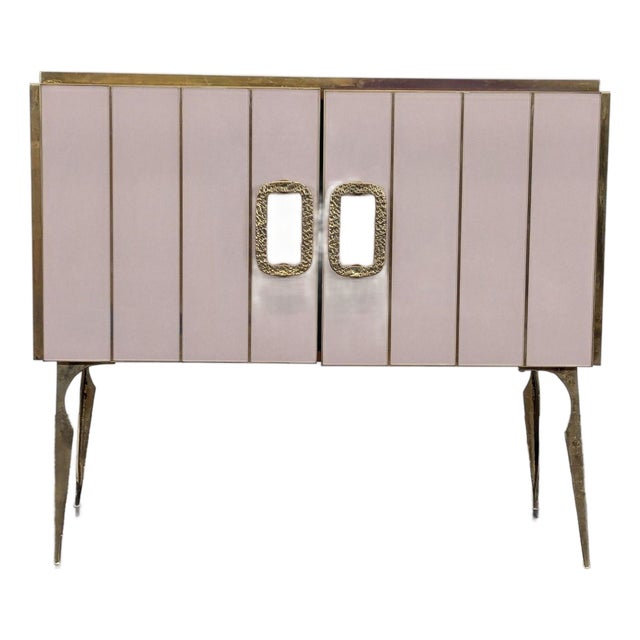 Vintage Italian Wood Sideboard For Sale