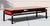 Wood Mid-Century Modern Asian-Inspired Coffee Table by Michael Taylor Style for Baker – 1960s Red Drawer Butternut & Teak Accent Table For Sale - Image 7 of 17