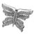 Tiffany & Co. Butterfly Platinum Diamond Pin Brooch For Sale