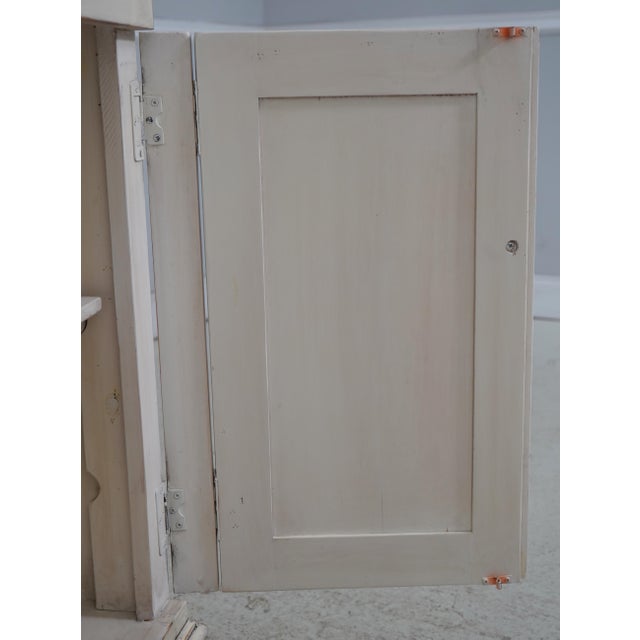 1990s Habersham Country Style Linen Press Armoire For Sale - Image 5 of 14