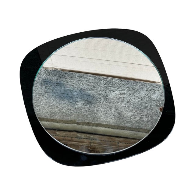 1970s Asymmetrical Wall Mirror Poland 1970s For Sale - Image 5 of 12