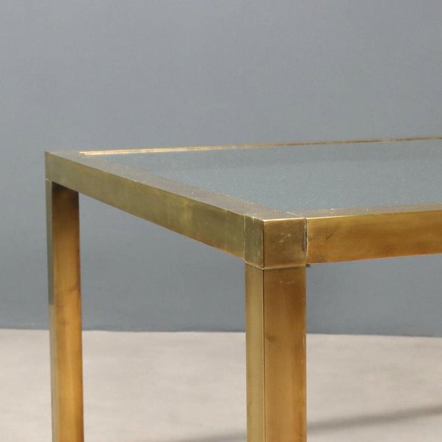 Vintage Coffee Table in Glass, 1980s For Sale - Image 3 of 9