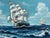 t.j. Lee Marine Seascape Oil Painting Tall Ships Ocean Waves Nautical Framed For Sale - Image 11 of 13