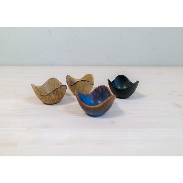 Rörstrand Mid-Century Bowls attributed to Gunnar Nylund for Rörstrand, Sweden, 1950s, Set of 3 For Sale - Image 4 of 18