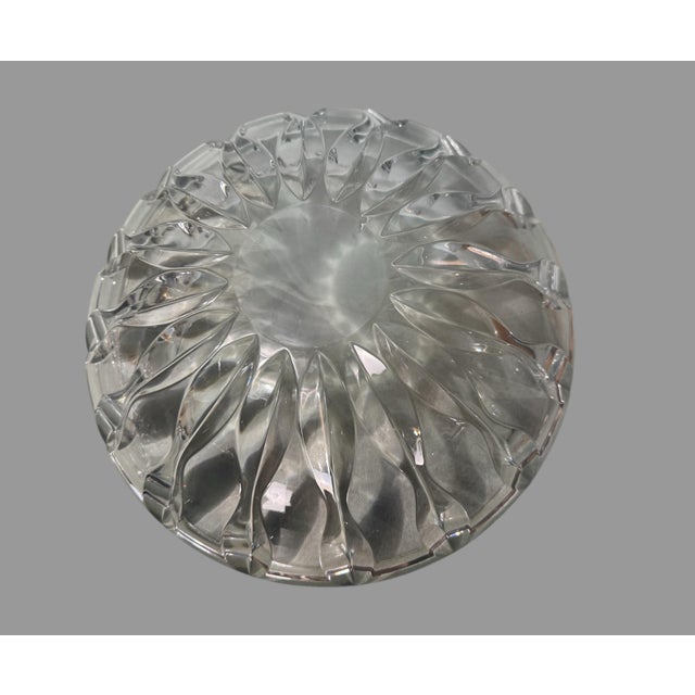 Reed & Barton Large & Impressive Reed & Barton Lead Crystal 13" Center Serving Bowl For Sale - Image 4 of 6