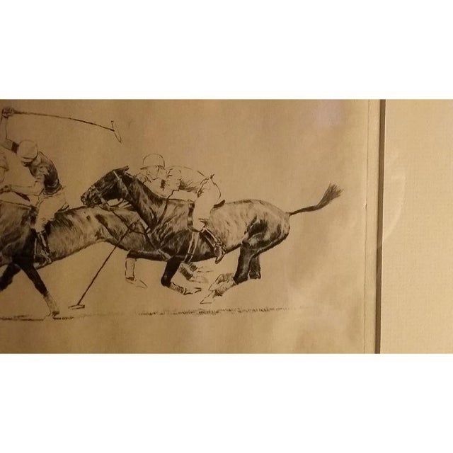 1920s International Polo Argentina vs Usa by Paul Desmond Brown (Signed) For Sale In New York - Image 6 of 10