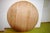 Large Vintage Scandinavian Round Mirror in Teak, 1960s For Sale - Image 11 of 12