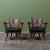 Mid 20th Century Pair of Carved Walnut Lounge Chairs in the Style of Ettore Zaccari For Sale - Image 5 of 16