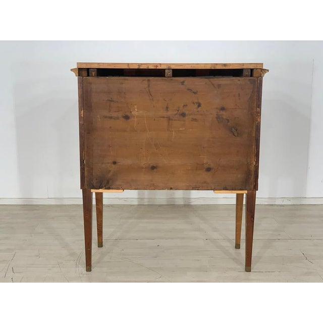 Biedermeier Secretary Cabinet, 1830s For Sale - Image 15 of 16