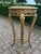 1970s French Louis XVI Gold Beech Marble Side Tables- Pair For Sale - Image 12 of 14