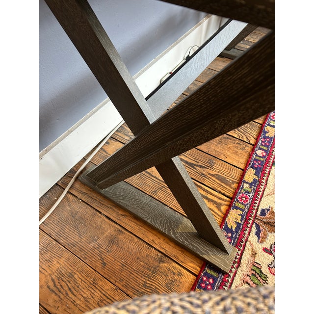 Arteriors Cerused Wood Campaign Style Writing Desk For Sale - Image 12 of 13