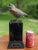 I'm very pleased to offer for sale this magnificent free-standing, table-top bronze sculpture featuring a Meadowlark made...