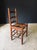 Low Rustic Ladder Back Dining Chairs in Oak and Rush, Belgium, 1950s, Set of 6 For Sale - Image 15 of 18