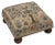 English 00 Tree of Life Light Tapestry Footstool For Sale - Image 3 of 3
