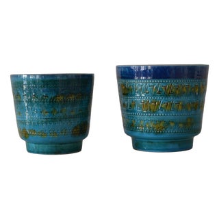Vintage Planters, 1970s, Set of 2 For Sale