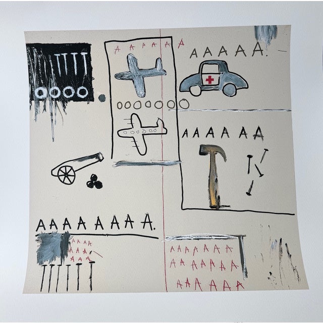 Jean Michel Basquiat, Untitled (Vehicles), 1981, Print For Sale - Image 11 of 11