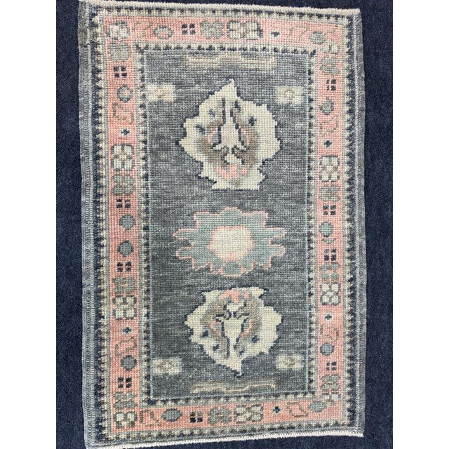 Early 21st Century Turkish Oushak Rug 2'3" x 3'4" For Sale - Image 5 of 6